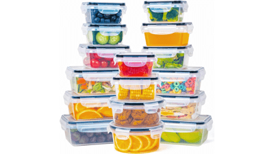 32 Piece Food Storage Container with Lids