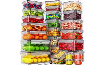 52 Piece Airtight Food Storage Containers Set