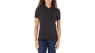 Amazon Essentials Women's Short-Sleeve Polo Shirt