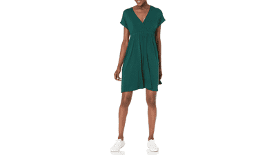 Amazon Essentials Women's Surplice Dress