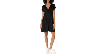 Amazon Essentials Women's Surplice Dress