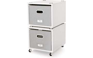 BIRDROCK HOME Rolling File Cabinet