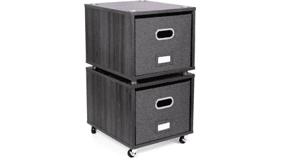 BIRDROCK HOME Rolling File Cabinet