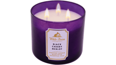 Bath and Body Works Black Cherry Merlot Scented Candle