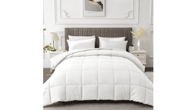 Cal King Quilted Down Alternative Comforter