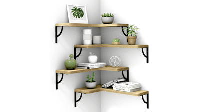 Corner Floating Shelves