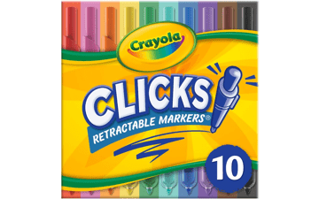 Crayola Clicks Retractable Tip Markers