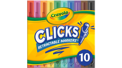 Crayola Clicks Retractable Tip Markers