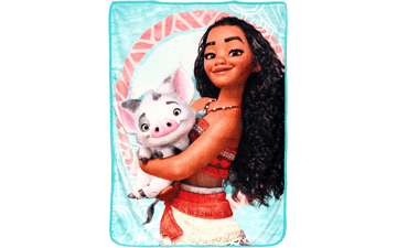 Disney's Moana Voyagers Micro Raschel Throw Blanket