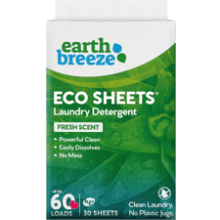 Earth Breeze Laundry Detergent Sheets