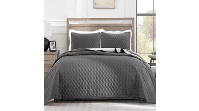 Exclusivo Mezcla Ultrasonic Reversible Quilt Set