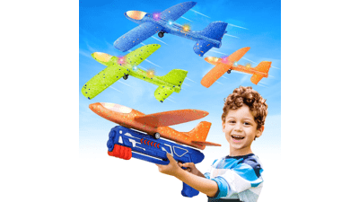 Fuwidvia 3 Pack Airplane Launcher Toys