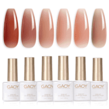 GAOY Icy Jelly Gel Nail Polish Set