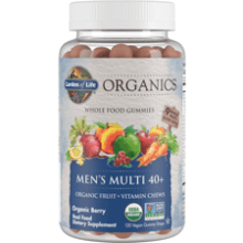 Garden of Life Organics Men 40+ Gummy Vitamins