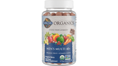 Garden of Life Organics Men 40+ Gummy Vitamins