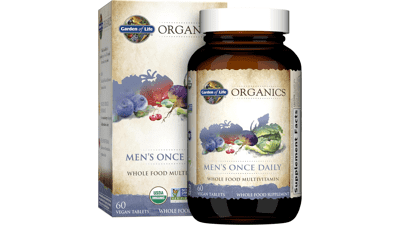 Garden of Life Organics Men's Once Daily Whole Food Multivitamin