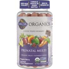 Garden of Life Organics Prenatal Gummies