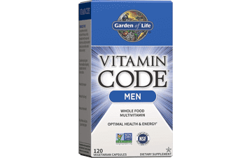 Garden of Life Vitamin Code Whole Food Multivitamin for Men