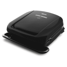 George Foreman 4-Serving Removable Plate Electric Grill