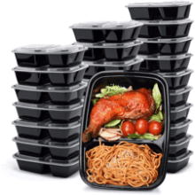 Glotoch 50 Pack 32 oz Meal Prep Containers