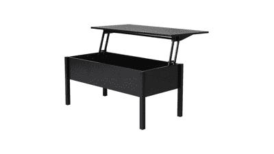 HOMCOM Modern Lift Top Coffee Table Desk