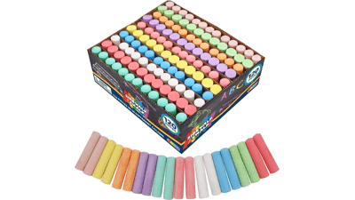 JOYIN 120 Pack Sidewalk Chalk for Kids