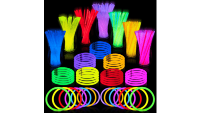 JOYIN 144 Pcs Glow Sticks