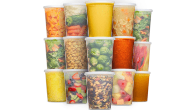 JoyServe 32 Oz Deli Food Containers