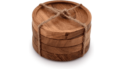 Kaizen Casa Wooden Coasters