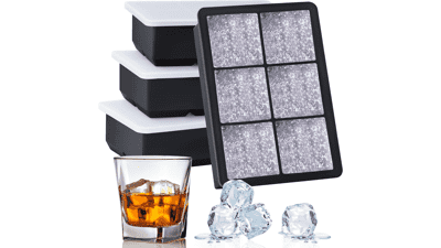 Kootek Ice Cube Trays with Lid (Set of 4)