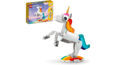 LEGO Creator 3 in 1 Magical Unicorn Toy