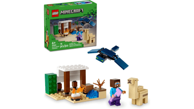 LEGO Minecraft Steve's Desert Expedition Building Toy