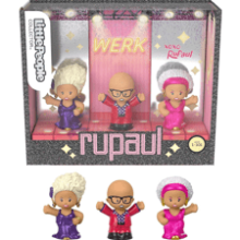 Little People Collector Rupaul Figure Set