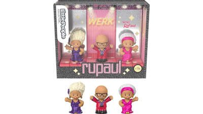 Little People Collector Rupaul Figure Set