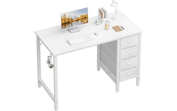 Lufeiya Small White Desk