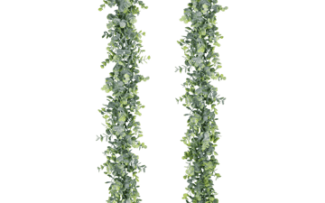 Lvydec 2 Pack Artificial Eucalyptus Garland