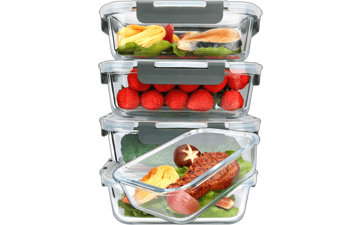 M MCIRCO Meal Prep Containers