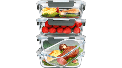 M MCIRCO Meal Prep Containers