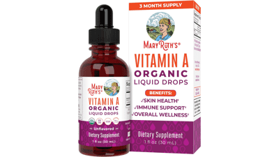 MaryRuth Organics USDA Organic Vitamin A Liquid Drops