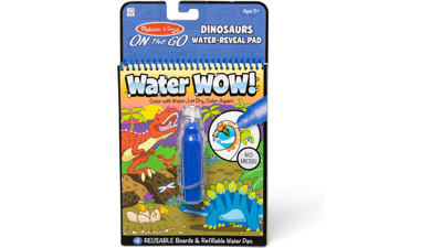 Melissa & Doug On The Go Water Wow! Reusable Water-Reveal Activity Pad