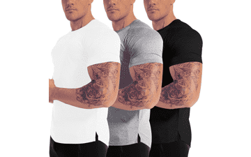 Men's 3pack Dry Fit Workout Shirts