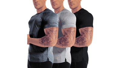 Men's 3pack Dry Fit Workout Shirts