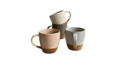 Mora Ceramic Large Latte Mug Set