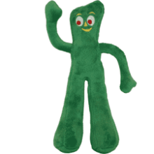 Multipet Gumby Plush Dog Toy