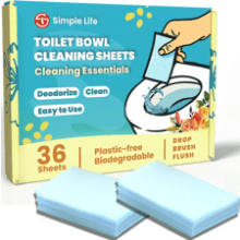 Natural Toilet Bowl Cleaner Strips