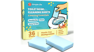 Natural Toilet Bowl Cleaner Strips