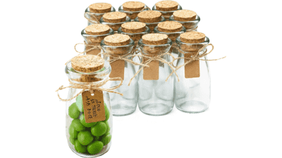 Otis Classic Small Glass Jars with Lids