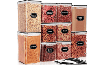 PRAKI Large Airtight Food Storage Containers