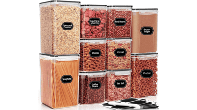 PRAKI Large Airtight Food Storage Containers