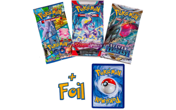 Pokemon TCG: 3 Booster Packs & 1 Random Foil